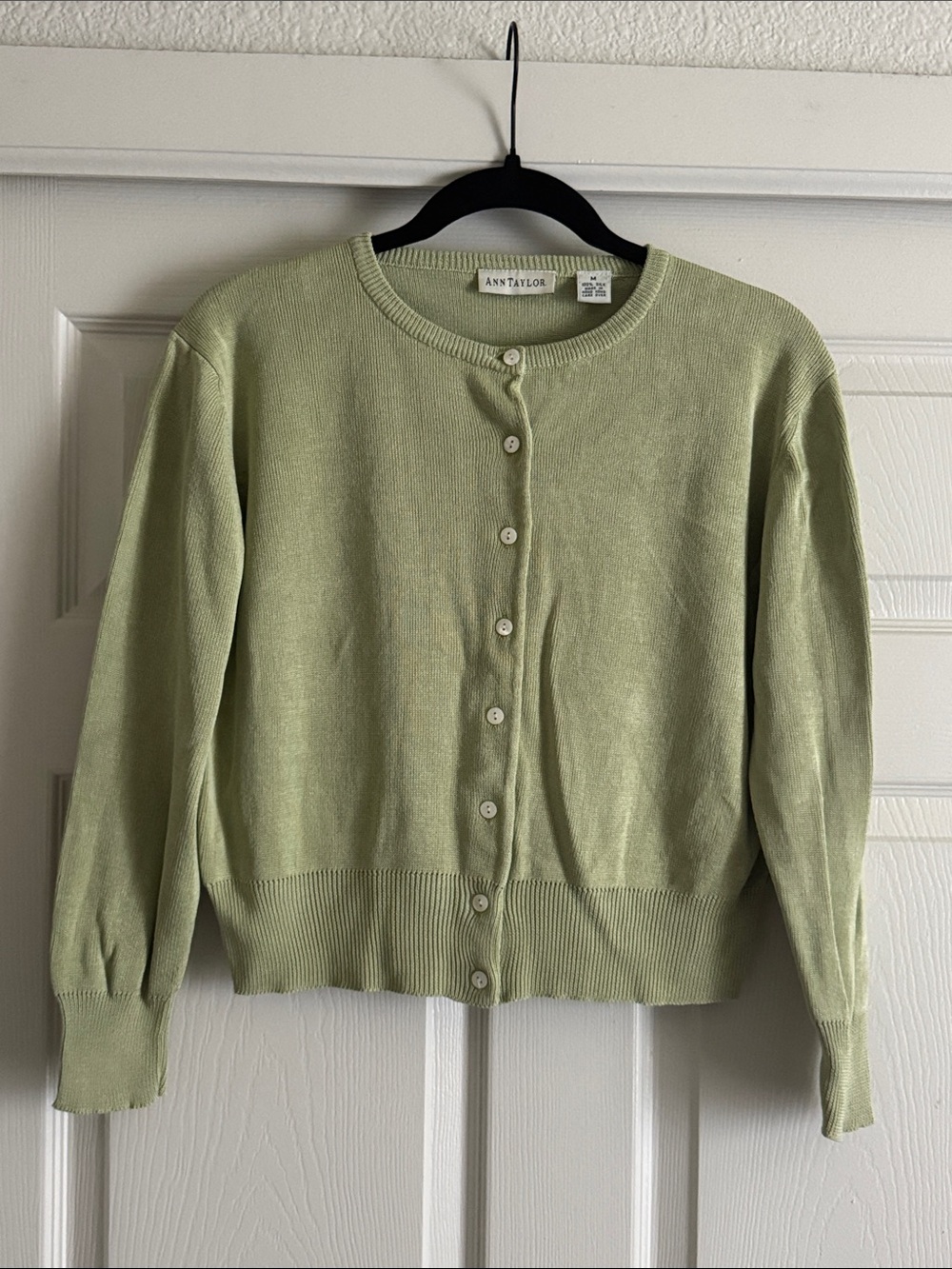 Ann Taylor Silk Cardigan